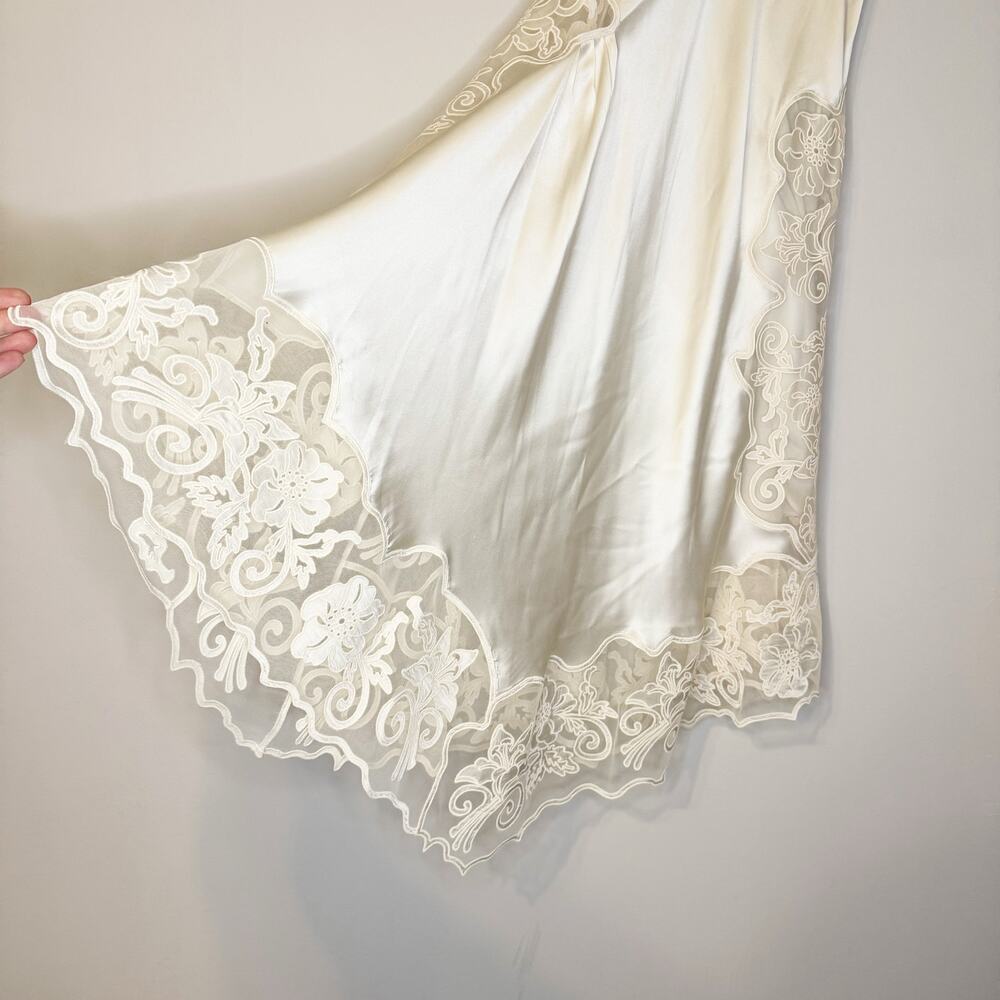 Ulla Johnson Cressida Lace White Ivory Slip Midi Maxi Long Skirt NWT 2 / Small - Picture 7 of 10